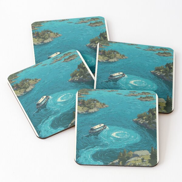 Item preview, Deer Island New Brunswick | Ferry Crossing Scenery Art designed and sold by TuncGK.