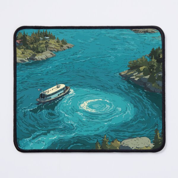 Item preview, Deer Island New Brunswick | Ferry Crossing Scenery Art designed and sold by TuncGK.