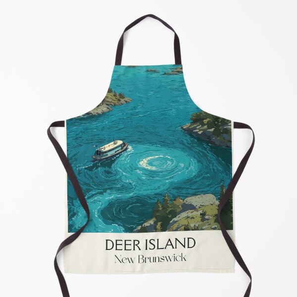 Item preview, Deer Island New Brunswick | Ferry Crossing Scenery Art designed and sold by TuncGK.