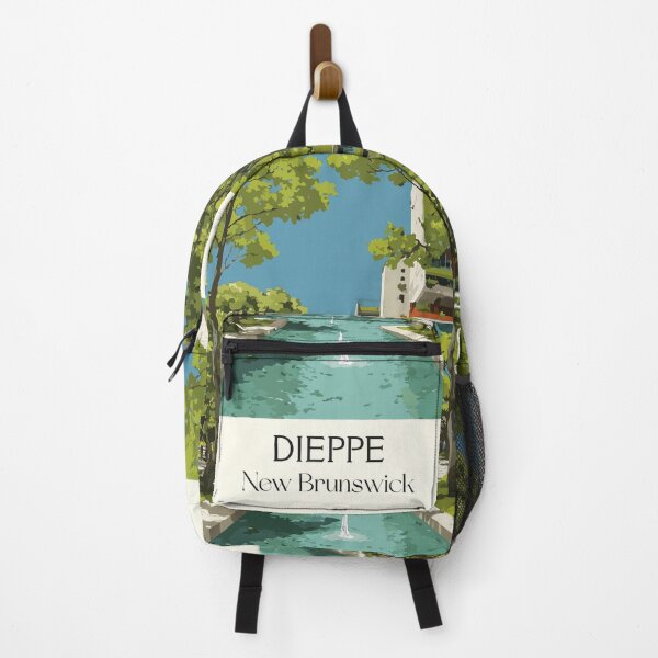 Item preview, Dieppe New Brunswick | Urban Park & Cityscape Art Print designed and sold by TuncGK.