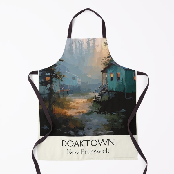 Artikelvorschau, Doaktown, New Brunswick | Kunst in einer Fischerhütte am Miramichi River entworfen und verkauft von TuncGK.