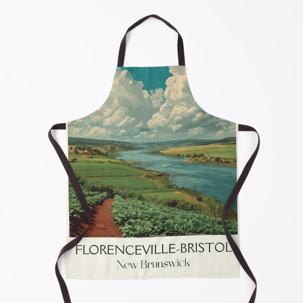 Item preview, Florenceville-Bristol NB | Saint John River Valley Art designed and sold by TuncGK.