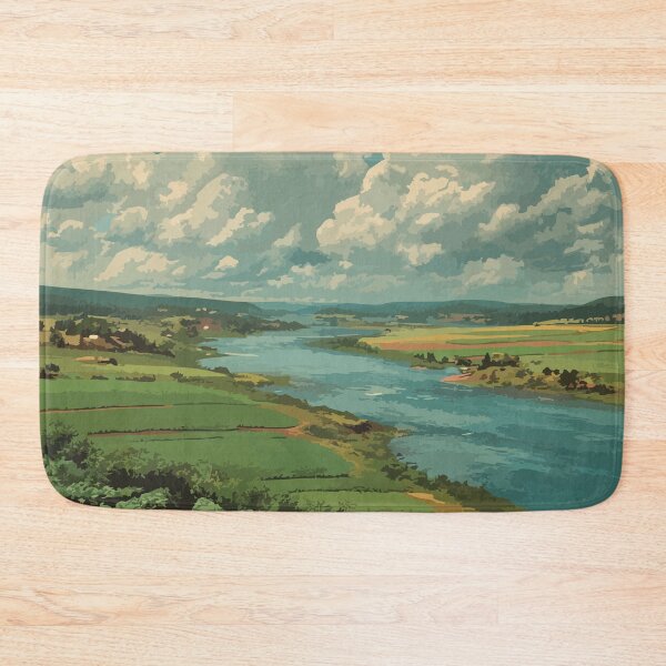 Item preview, Florenceville-Bristol NB | Saint John River Valley Art designed and sold by TuncGK.