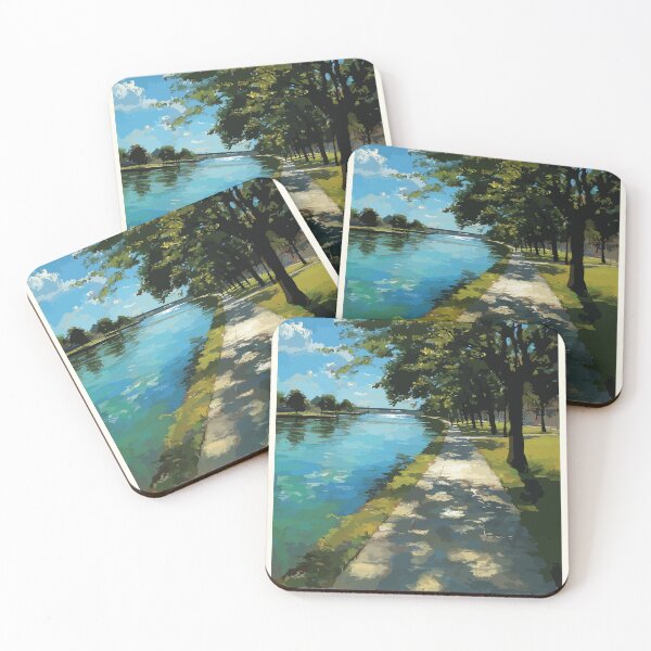 Item preview, Fredericton New Brunswick | Riverfront Trail & Green Scenery designed and sold by TuncGK.