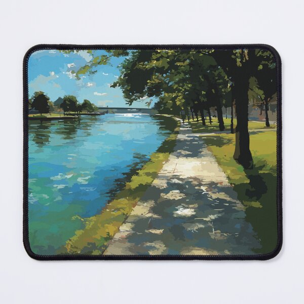 Item preview, Fredericton New Brunswick | Riverfront Trail & Green Scenery designed and sold by TuncGK.