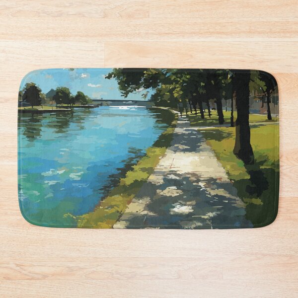 Item preview, Fredericton New Brunswick | Riverfront Trail & Green Scenery designed and sold by TuncGK.