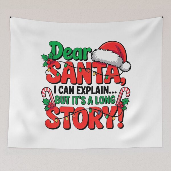 Item preview, Dear Santa I Can Explain but it's a long story designed and sold by DOPANDA ..