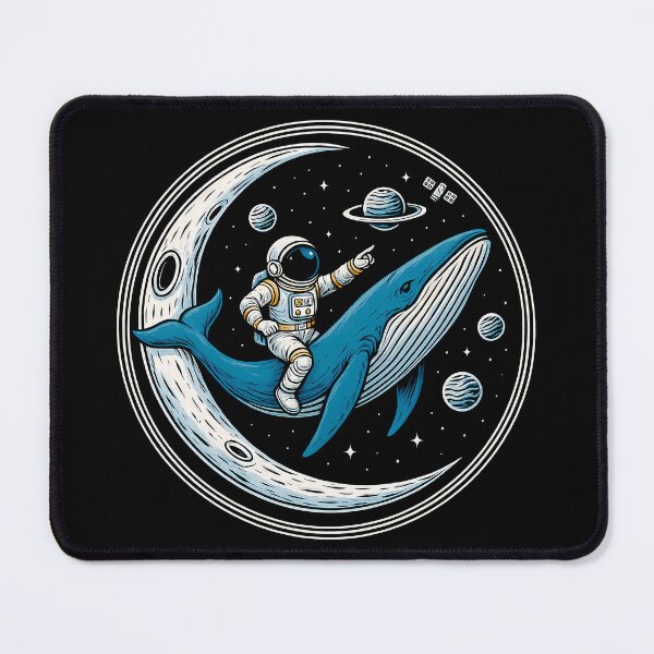 Item preview, Cosmic Ride: Astronaut and the Whale designed and sold by DariusZD.