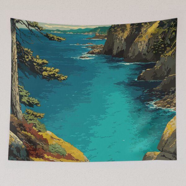 Item preview, Fundy National Park NB | Coastal Hiking Scenery Art designed and sold by TuncGK.