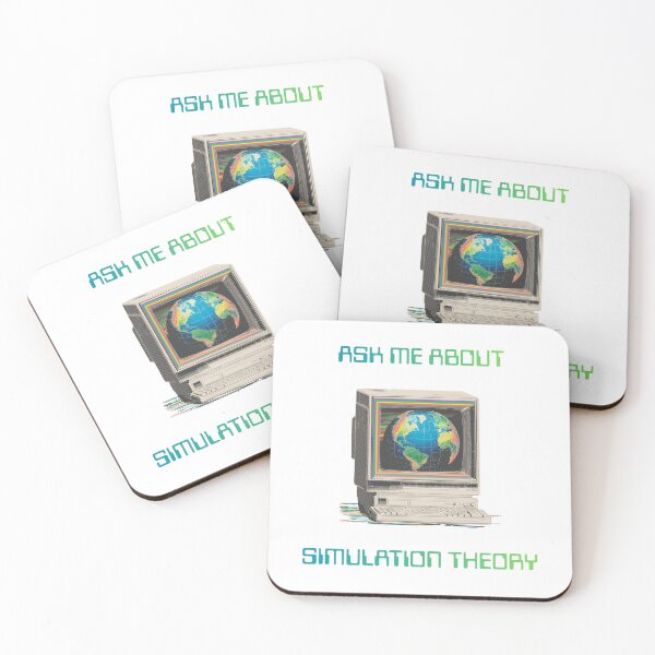 Item preview, Ask Me About Simulation Theory designed and sold by ProperTeeMarket.
