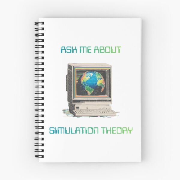 Item preview, Ask Me About Simulation Theory designed and sold by ProperTeeMarket.