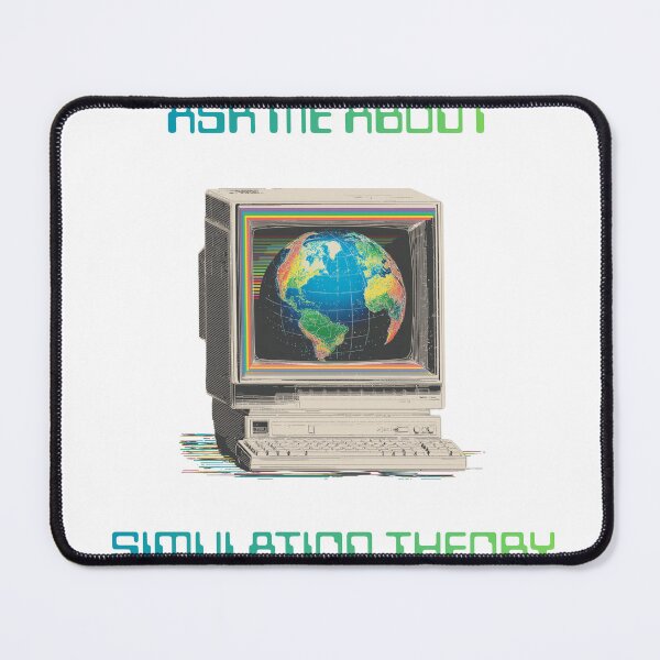 Item preview, Ask Me About Simulation Theory designed and sold by ProperTeeMarket.