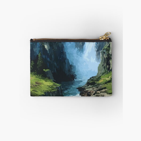 Item preview, Grand Falls New Brunswick | Saint John River Gorge Art designed and sold by TuncGK.