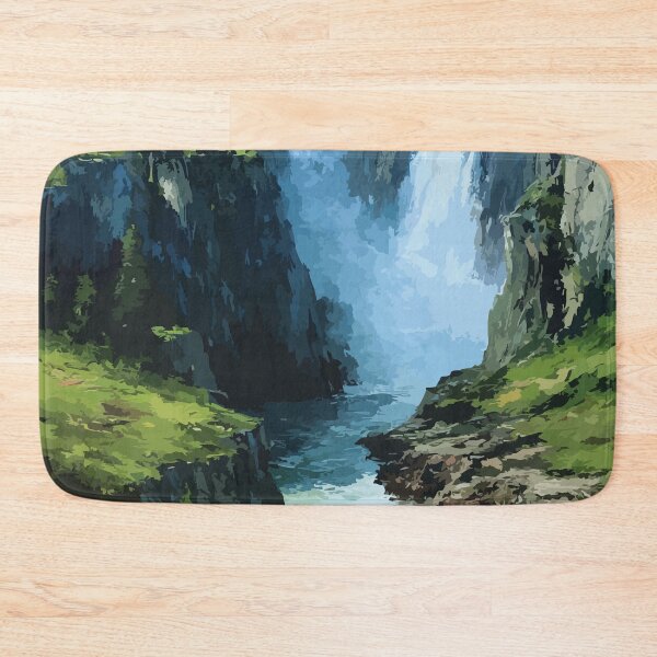 Item preview, Grand Falls New Brunswick | Saint John River Gorge Art designed and sold by TuncGK.