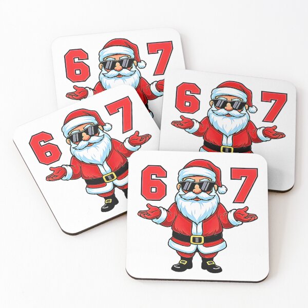 Item preview, Funny Christmas T-shirt – Santa Claus Six Seven designed and sold by URGlden.