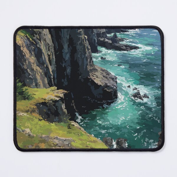 Item preview, Grand Manan Island NB | Swallowtail Lighthouse Cliff Art designed and sold by TuncGK.