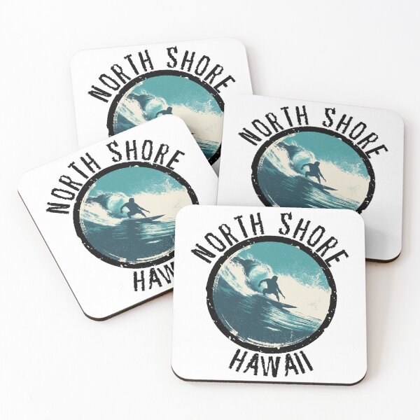Item preview, North Shore - Hawaii (with Black Lettering) designed and sold by VelvetRoom.