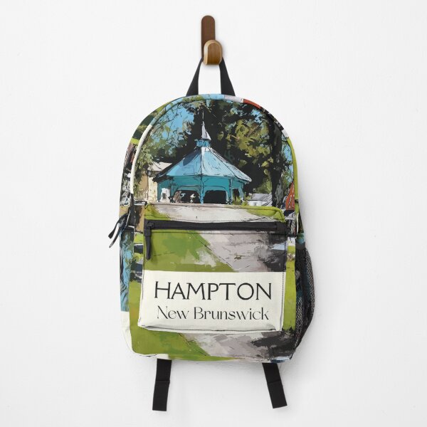 Item preview, Hampton New Brunswick | Town Square Gazebo Art Print designed and sold by TuncGK.
