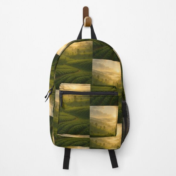 Item preview,  Sunrise over Tea Plantations – Sri Lanka Nature Art designed and sold by Ceylon Luxe Collections.