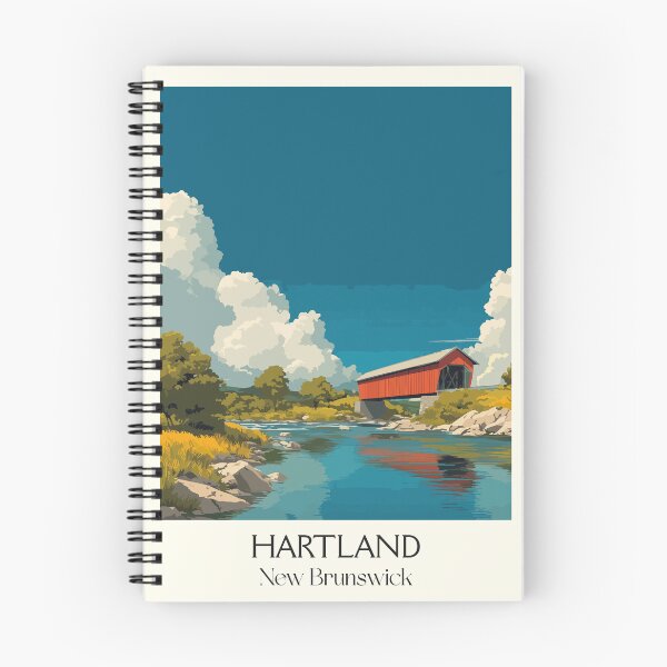 Item preview, Hartland New Brunswick | Longest Covered Bridge Art designed and sold by TuncGK.