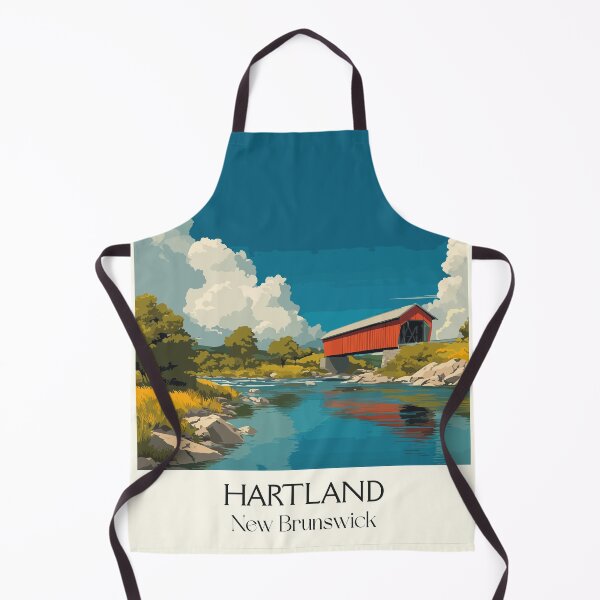 Item preview, Hartland New Brunswick | Longest Covered Bridge Art designed and sold by TuncGK.