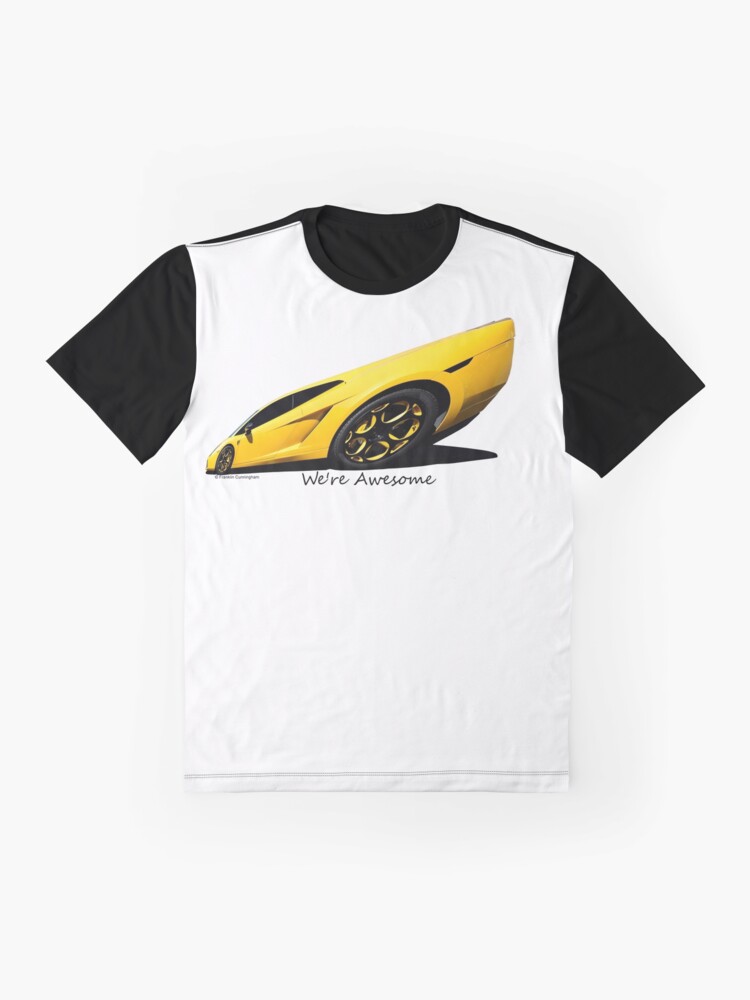 Thumbnail 4 of 5, Graphic T-Shirt, Super Car Art #15 We're Awesome designed and sold by Photoart4U.