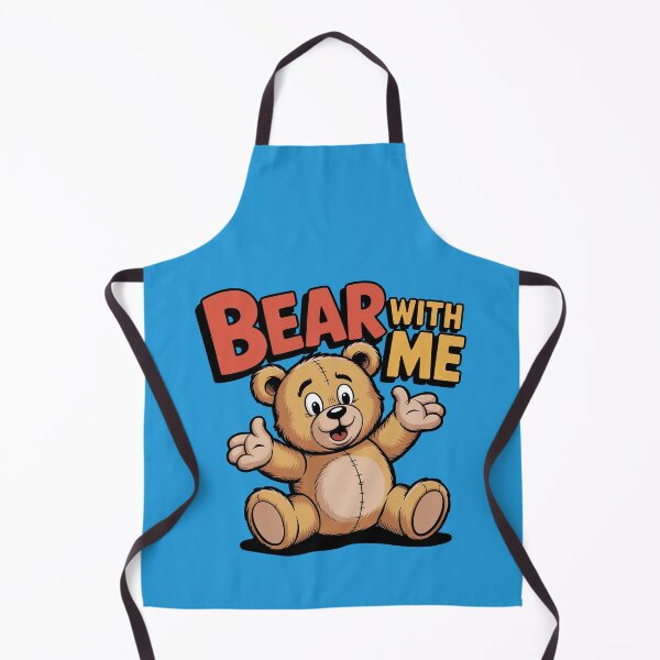 Item preview, Bear With Me | Retro Pop Bear Pun Cartoon designed and sold by DabrowskiDesign.