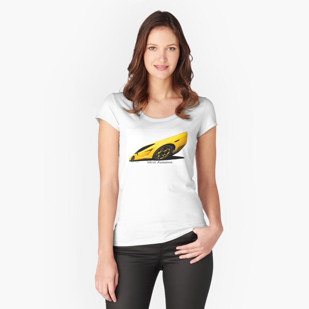 Item preview, Fitted Scoop T-Shirt designed and sold by Photoart4U.