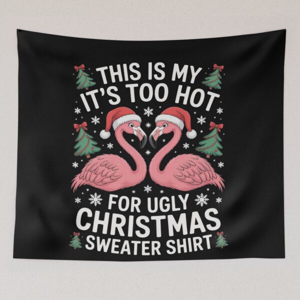 Item preview, Too Meme Is My Ugly Shirt Funny Sweaters Hot For It's This Christmas designed and sold by JasonCorvar.