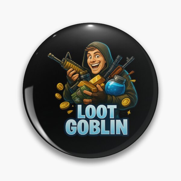 Item preview, Loot Goblin – Fun gamer design for loot collectors & RPG fans designed and sold by MOAVE-Design.
