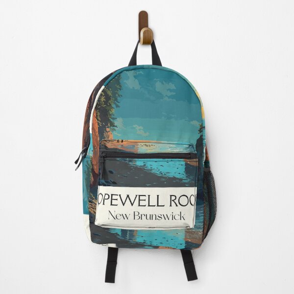 Item preview, Hopewell Rocks New Brunswick | Flowerpot Rocks Low Tide Art designed and sold by TuncGK.