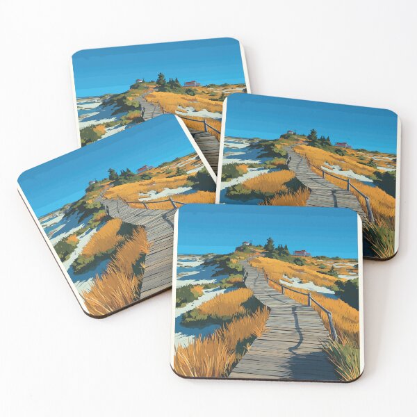 Item preview, Kouchibouguac Park NB | Boardwalk & Sand Dunes Art designed and sold by TuncGK.