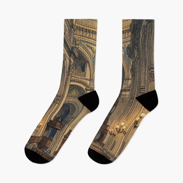 Artikelvorschau, Japanischer Holzschnitt der St. Pauls-Kathedrale entworfen und verkauft von Takeda-art.
