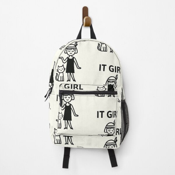 Item preview, It girl, girl, cat, cartoon, flapper designed and sold by Grimtruths.