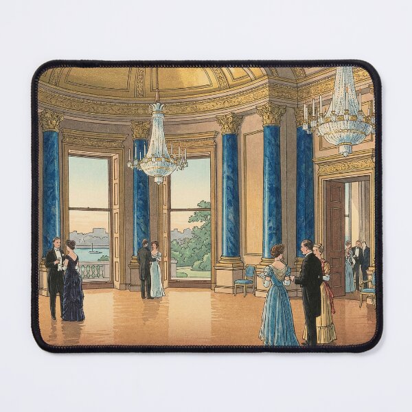 Item preview, The Music Room of Buckingham Japanese Woodblock Print designed and sold by Takeda-art.