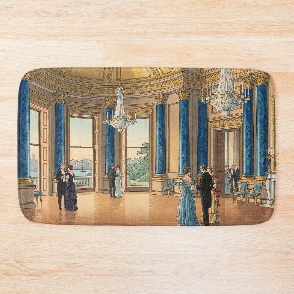 Item preview, The Music Room of Buckingham Japanese Woodblock Print designed and sold by Takeda-art.