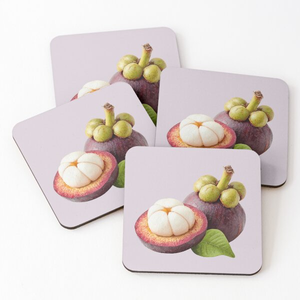Item preview, Half a Mangosteen Next to a Whole One designed and sold by Violet Peonies.
