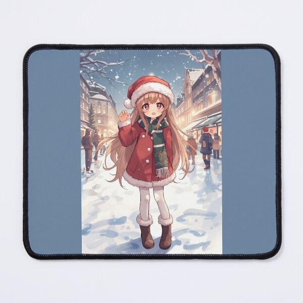 Item preview, Christmas Anime Girl designed and sold by ArtCraftLab.