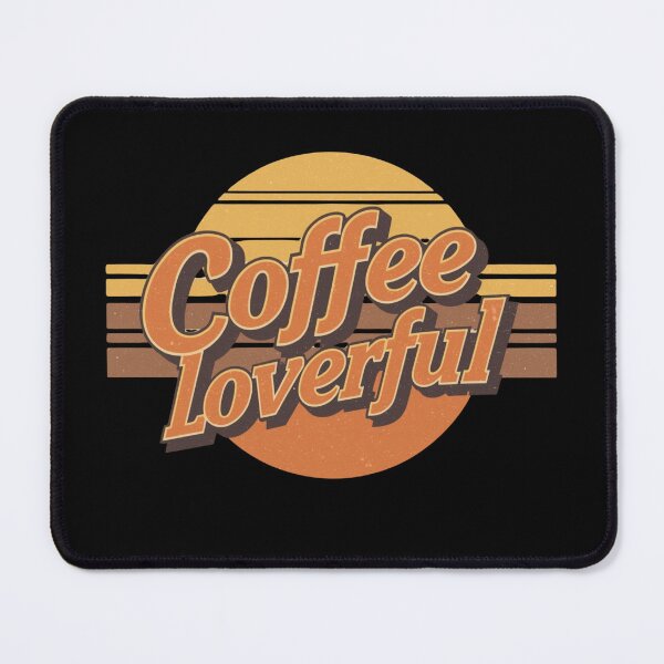 Item preview, Coffee loverful- - retro 70th, 80th design  designed and sold by Happyhoo1.