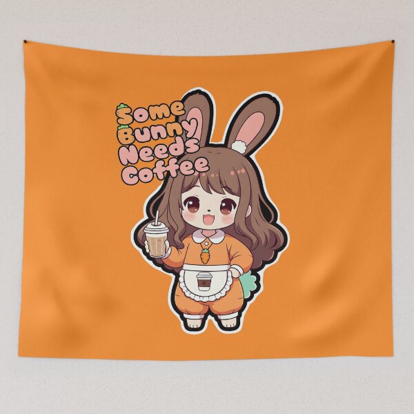 Item preview, Some Bunny Needs Coffee designed and sold by SignumShop.