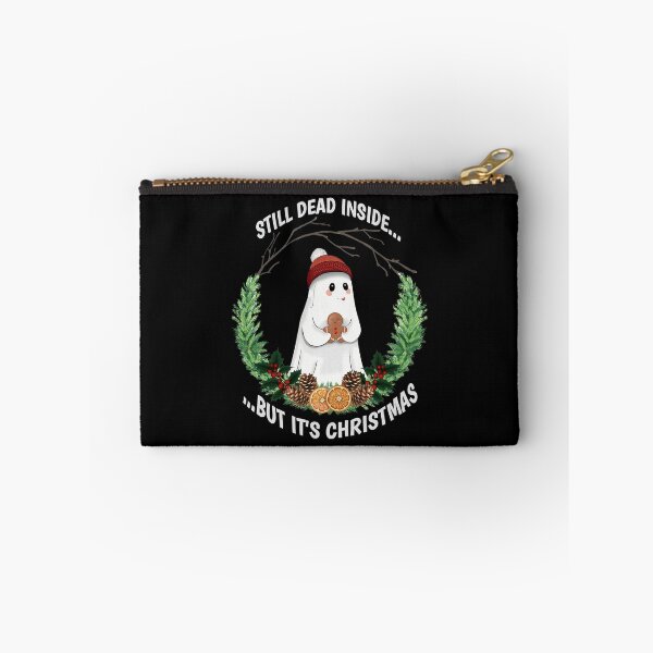 Item preview, "Still dead inside..." Echo the Ghost Christmas wreath designed and sold by kerriwarren.