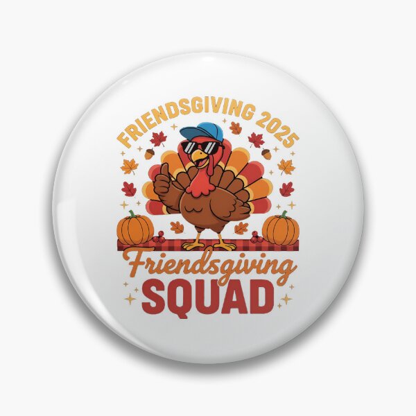 Item preview, Party Turkey 90s Squad Thankful Friendsgiving Friends Humor designed and sold by Daleburuling.