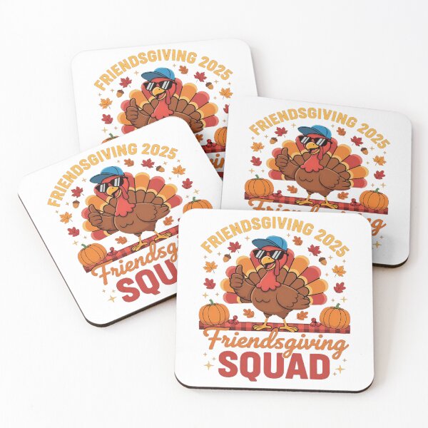 Item preview, Party Turkey 90s Squad Thankful Friendsgiving Friends Humor designed and sold by Daleburuling.