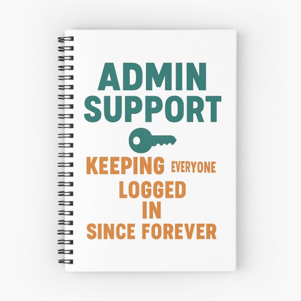 Item preview, Admin Support - Keeping Everyone Logged In Since Forever | Retro Office Design designed and sold by Work Life Tees.
