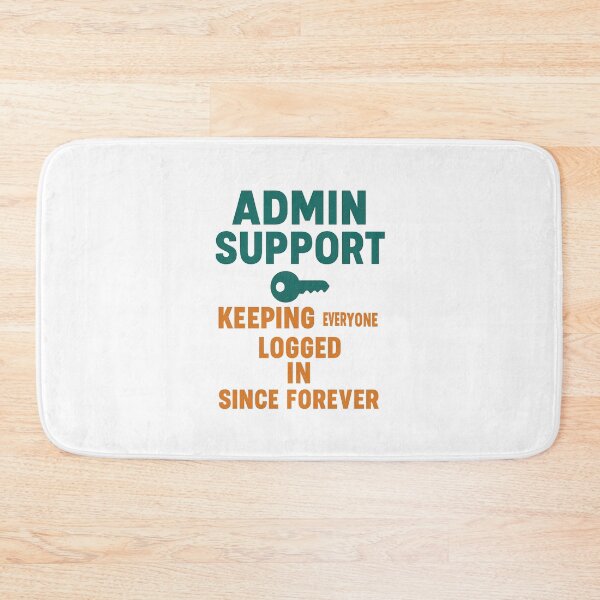Item preview, Admin Support - Keeping Everyone Logged In Since Forever | Retro Office Design designed and sold by Work Life Tees.