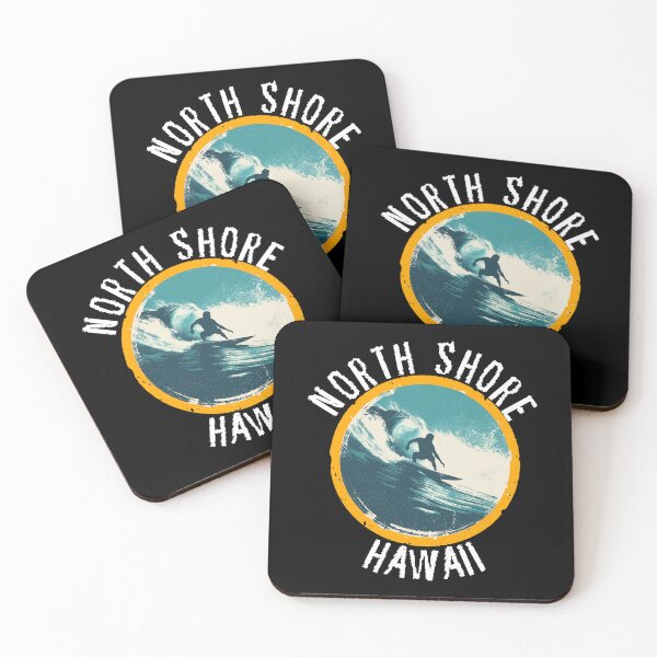 Item preview, North Shore - Hawaii (with White Lettering) designed and sold by VelvetRoom.
