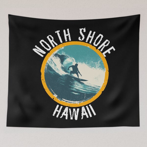 Item preview, North Shore - Hawaii (with White Lettering) designed and sold by VelvetRoom.