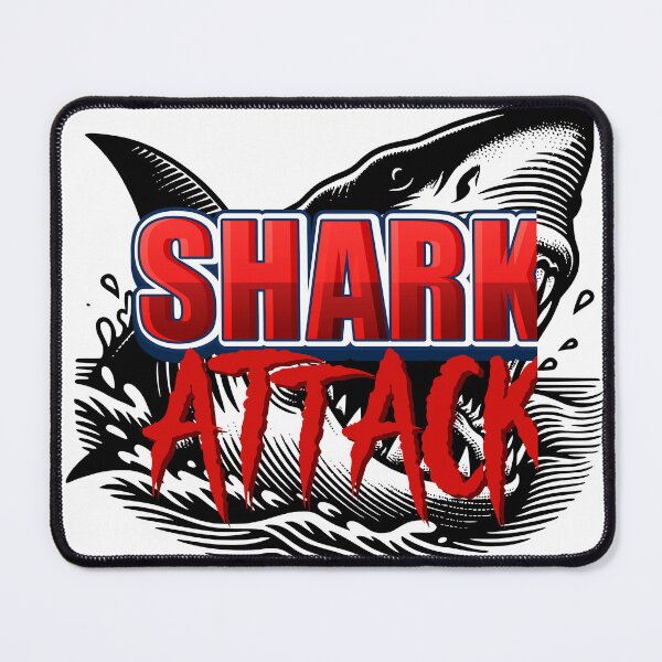 Item preview, shark attack designed and sold by Tangiershop7.