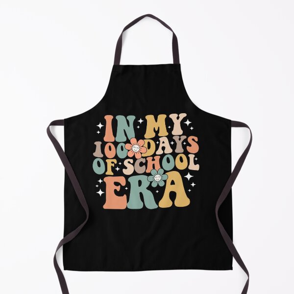 Artikelvorschau, „In My 100 Days of School“-Shirt – Retro-Lehrer-Shirt mit coolem Blumendesign zum 100. Schultag entworfen und verkauft von Alluka Brand.