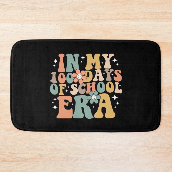 Item preview, In My 100 Days of School Era Shirt – Retro Teacher 100th Day of School Groovy Flower Design designed and sold by Alluka Brand.